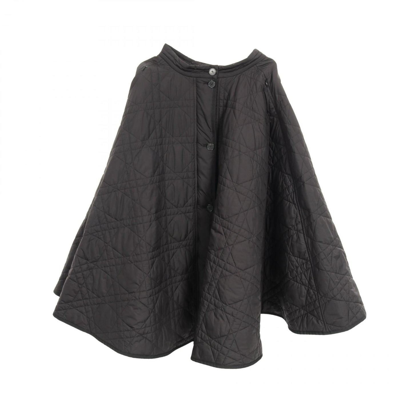 Christian Dior Micro Cannage Quilting Technical Taffeta Skirt