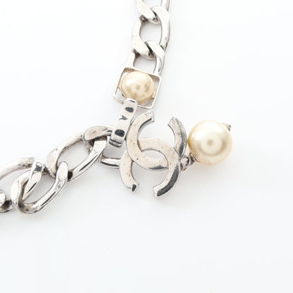 Chanel Coco Mark Metal/Fake Pearl Belt