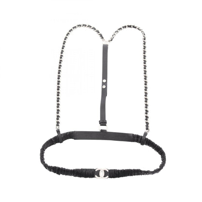 Chanel Coco Mark Leather Belt