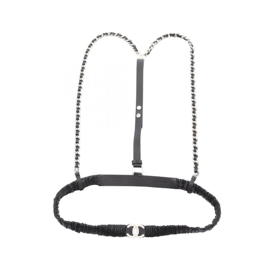 Chanel Coco Mark Leather Belt