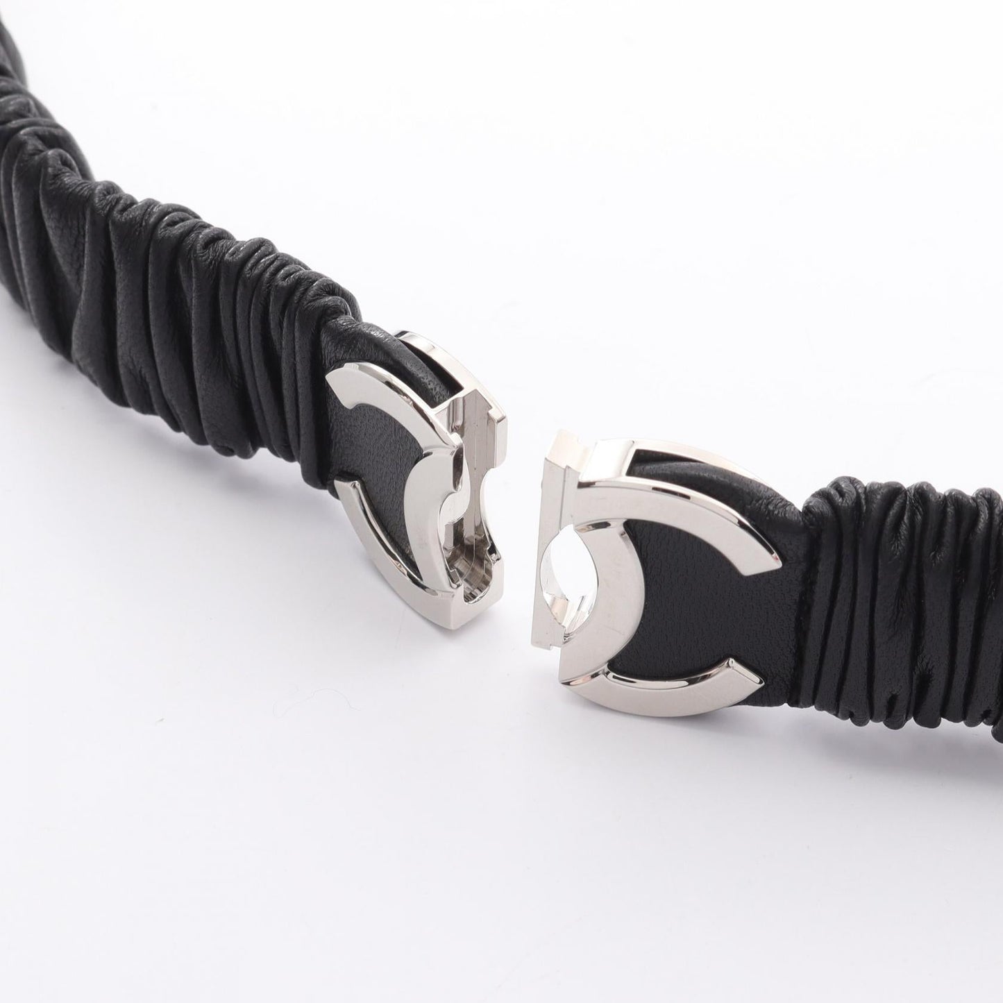 Chanel Coco Mark Leather Belt