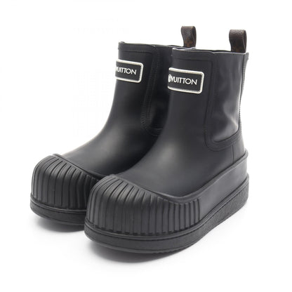 Louis Vuitton Polar Line Monogram Leather PVC Coated Canvas Rubber Boots