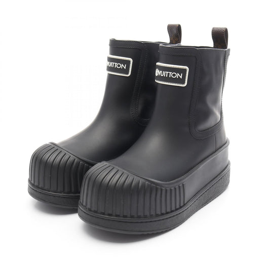 Louis Vuitton Polar Line Monogram Leather PVC Coated Canvas Rubber Boots