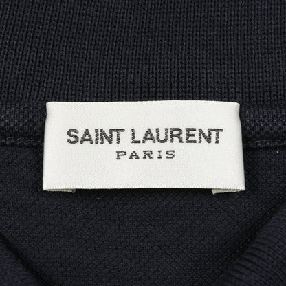 Saint Laurent Paris Cotton Polo Shirt