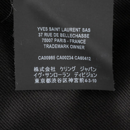 Saint Laurent Paris Wool Angora Coat