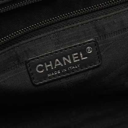Chanel New Travel Line Nylon Canvas Tote Bag