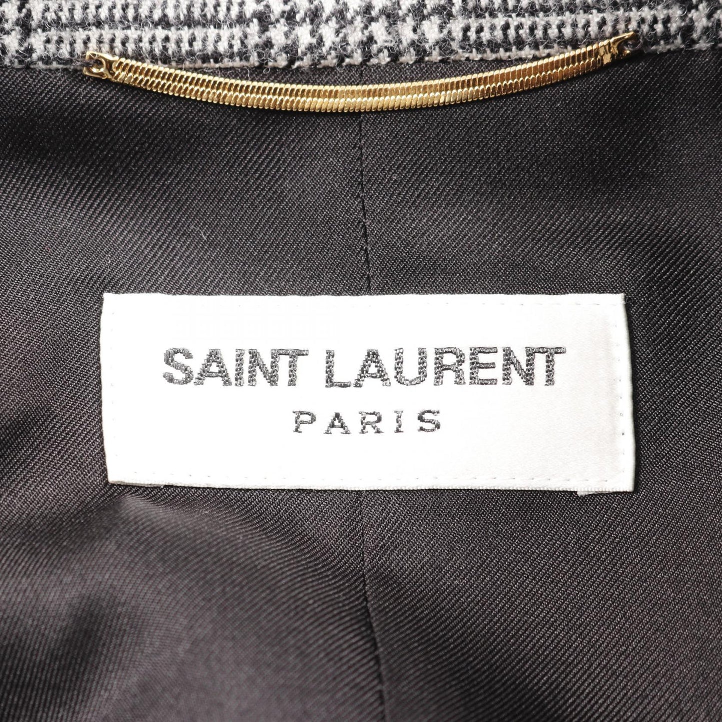 Saint Laurent Paris Wool Tailored Jacket