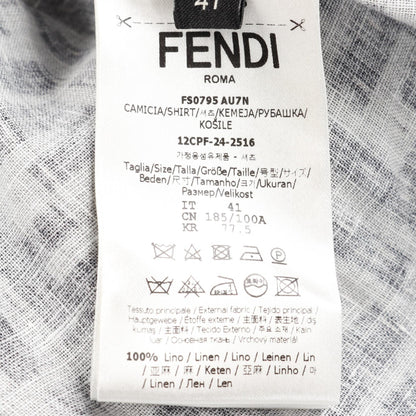Fendi Zucca Fabric Top