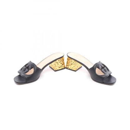 Gucci Interlocking G Leather Sandals