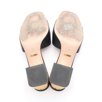 Gucci Interlocking G Leather Sandals