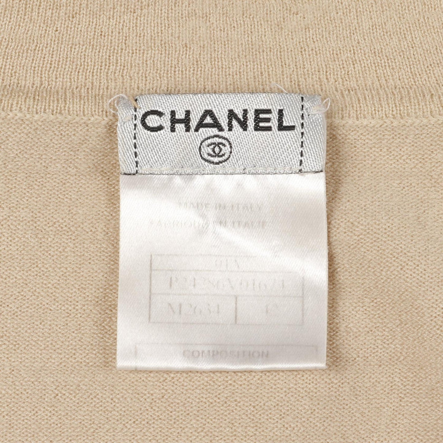 Chanel M2634 Cashmere Knitwear