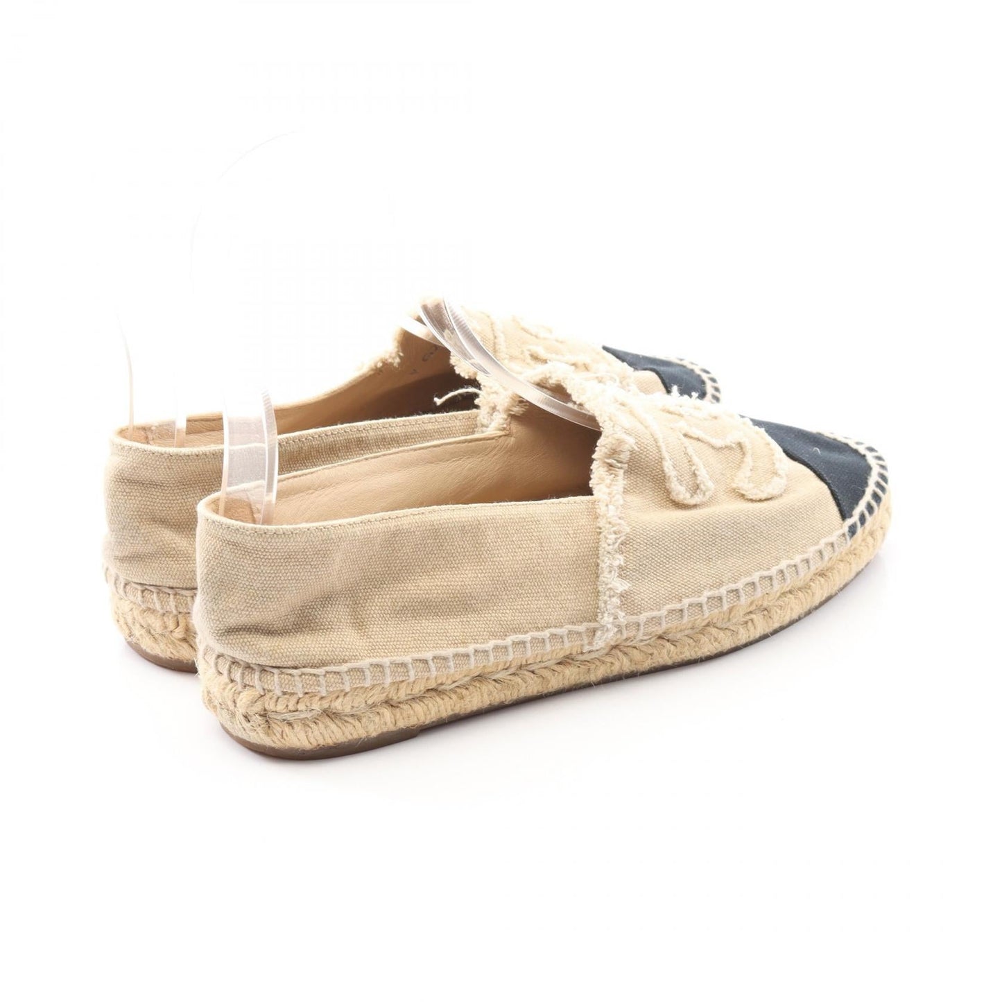 Chanel Coco Mark Canvas Shoes