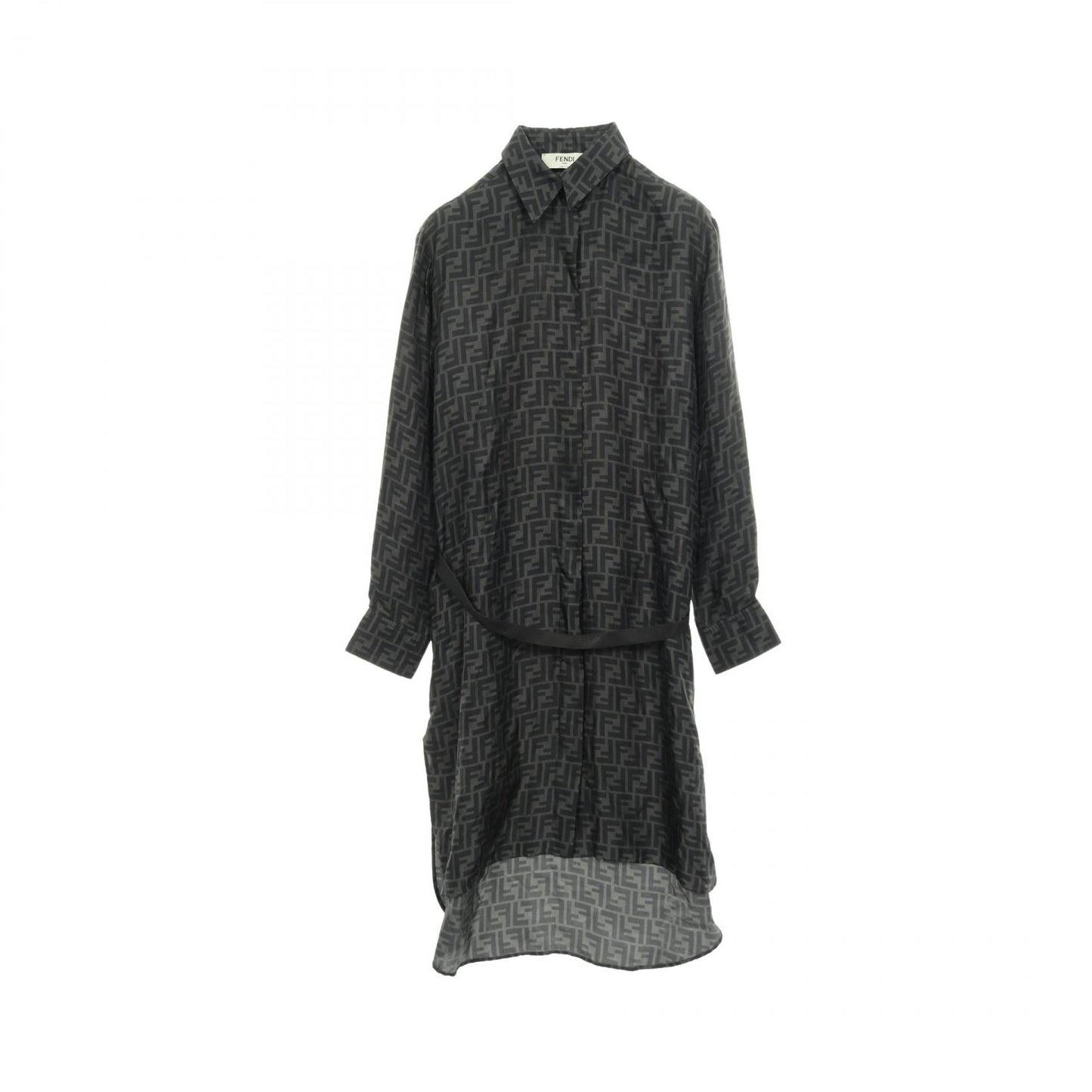 Fendi Zucca Silk Dress