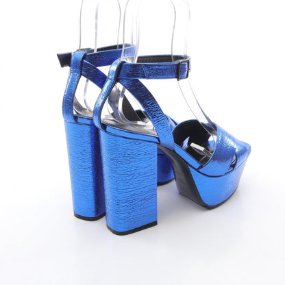 Saint Laurent Paris Leather Sandals