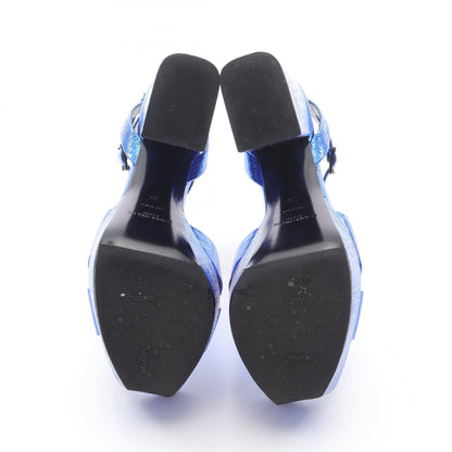 Saint Laurent Paris Leather Sandals