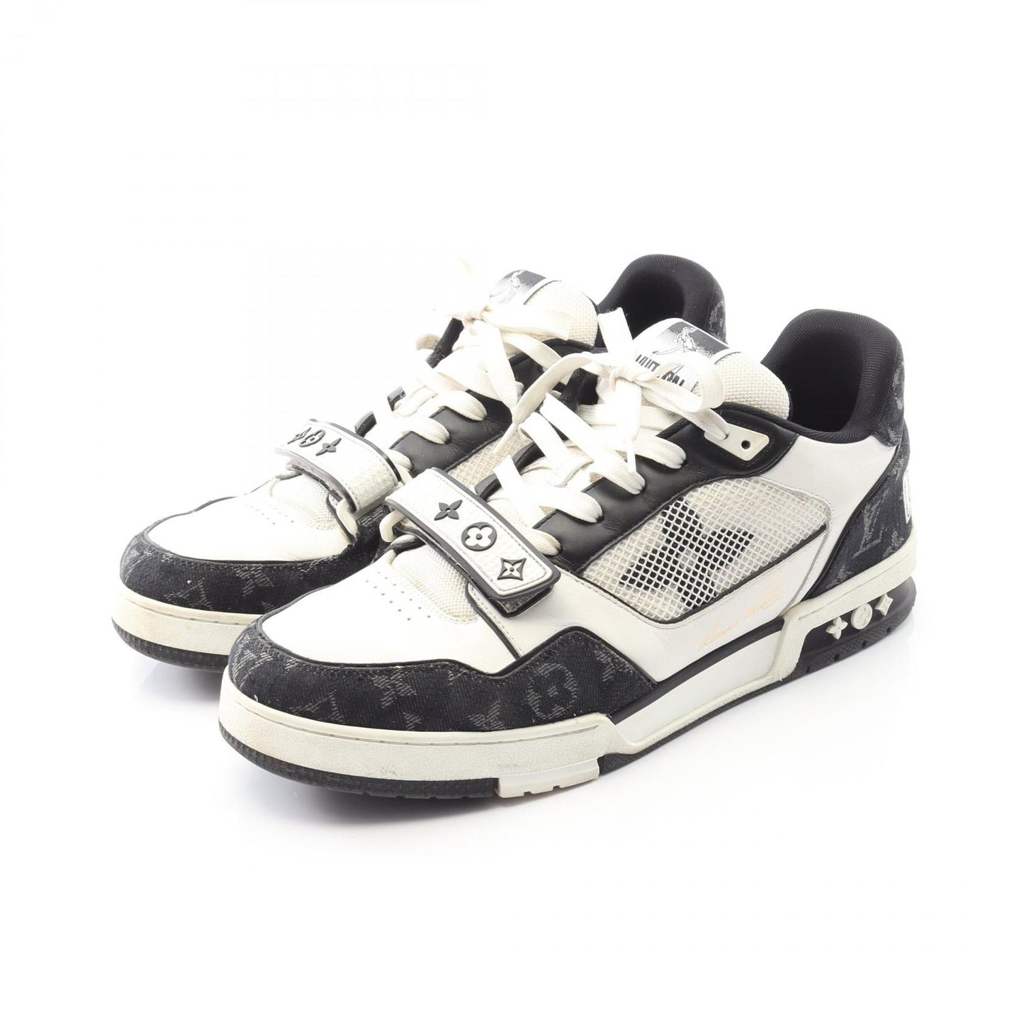 Louis Vuitton LV Trainer Line Monogram Denim Sneakers