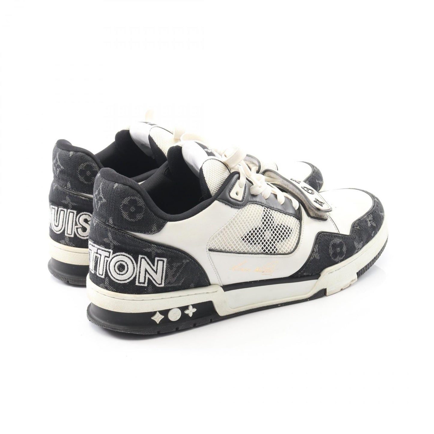 Louis Vuitton LV Trainer Line Monogram Denim Sneakers