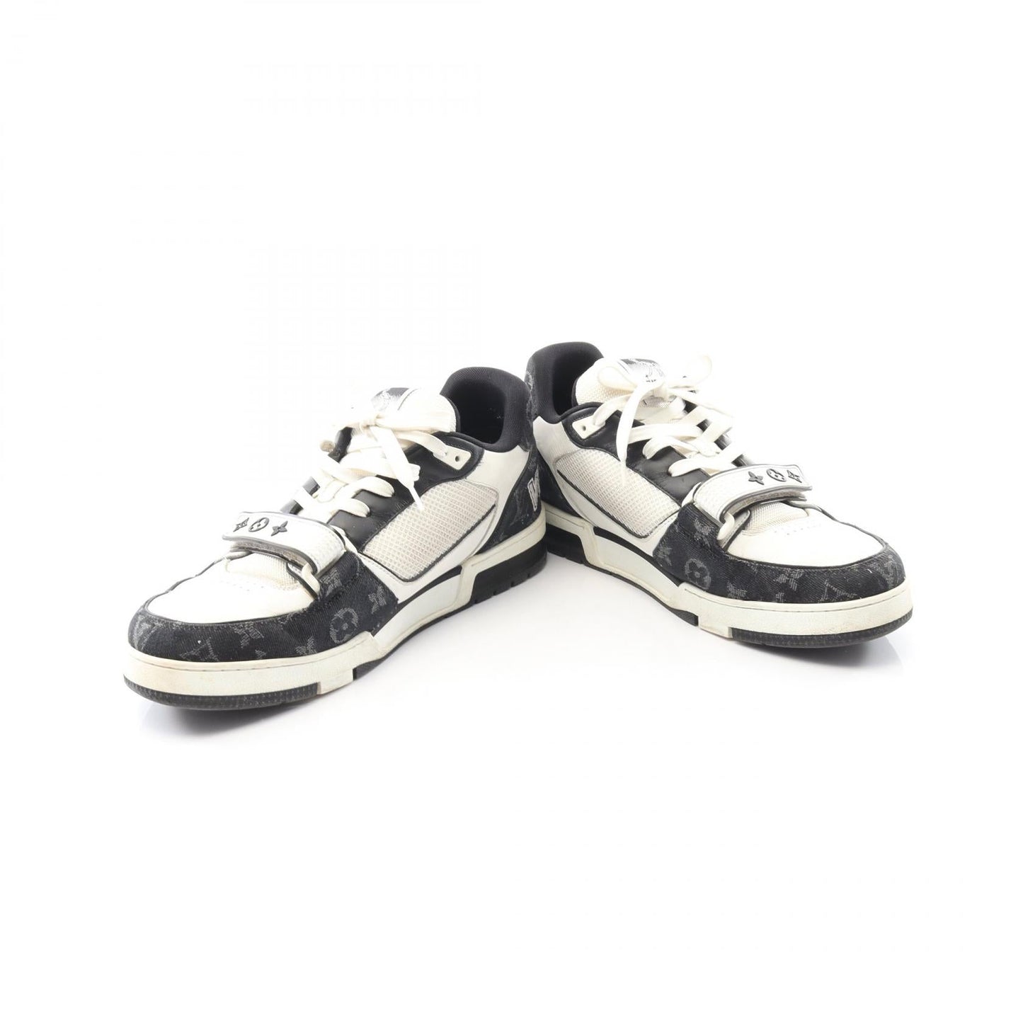 Louis Vuitton LV Trainer Line Monogram Denim Sneakers