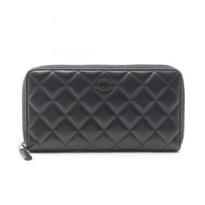 Chanel Matelasse Lambskin Long Wallet