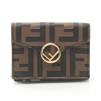 Fendi F Is Zucca Leather Wallet