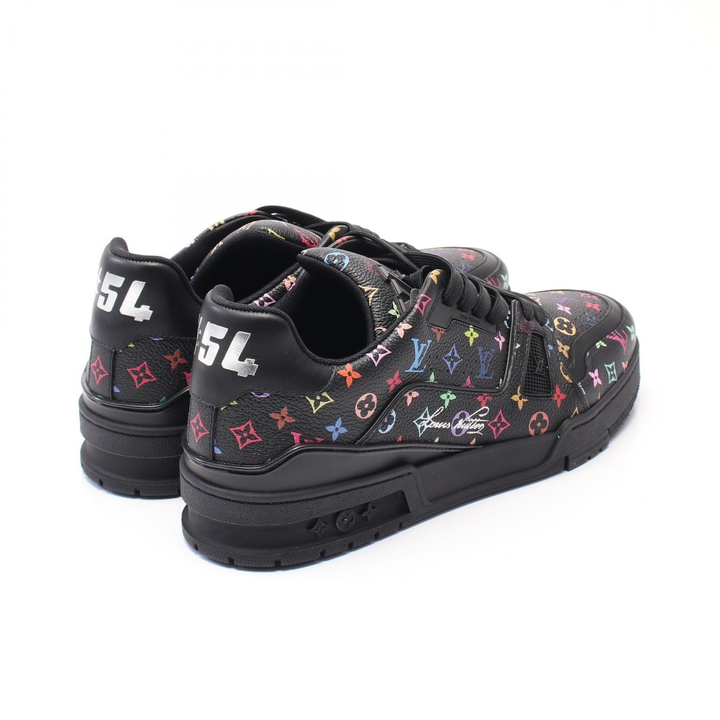 Louis Vuitton LV × TM LV Trainer Monogram Multicolor Leather Sneakers