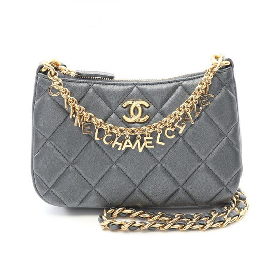 Chanel Matelassé Coco Mark Lambskin Shoulder Bag
