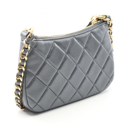 Chanel Matelassé Coco Mark Lambskin Shoulder Bag
