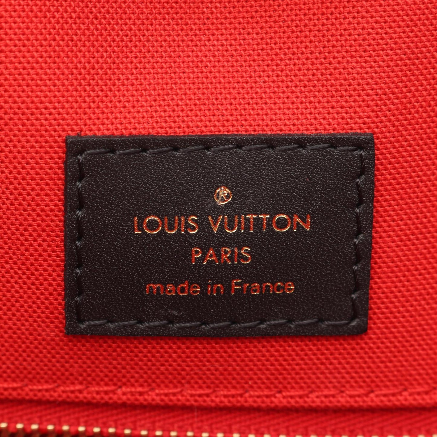 Louis Vuitton Onthego MM Monogram Leather Tote Bag