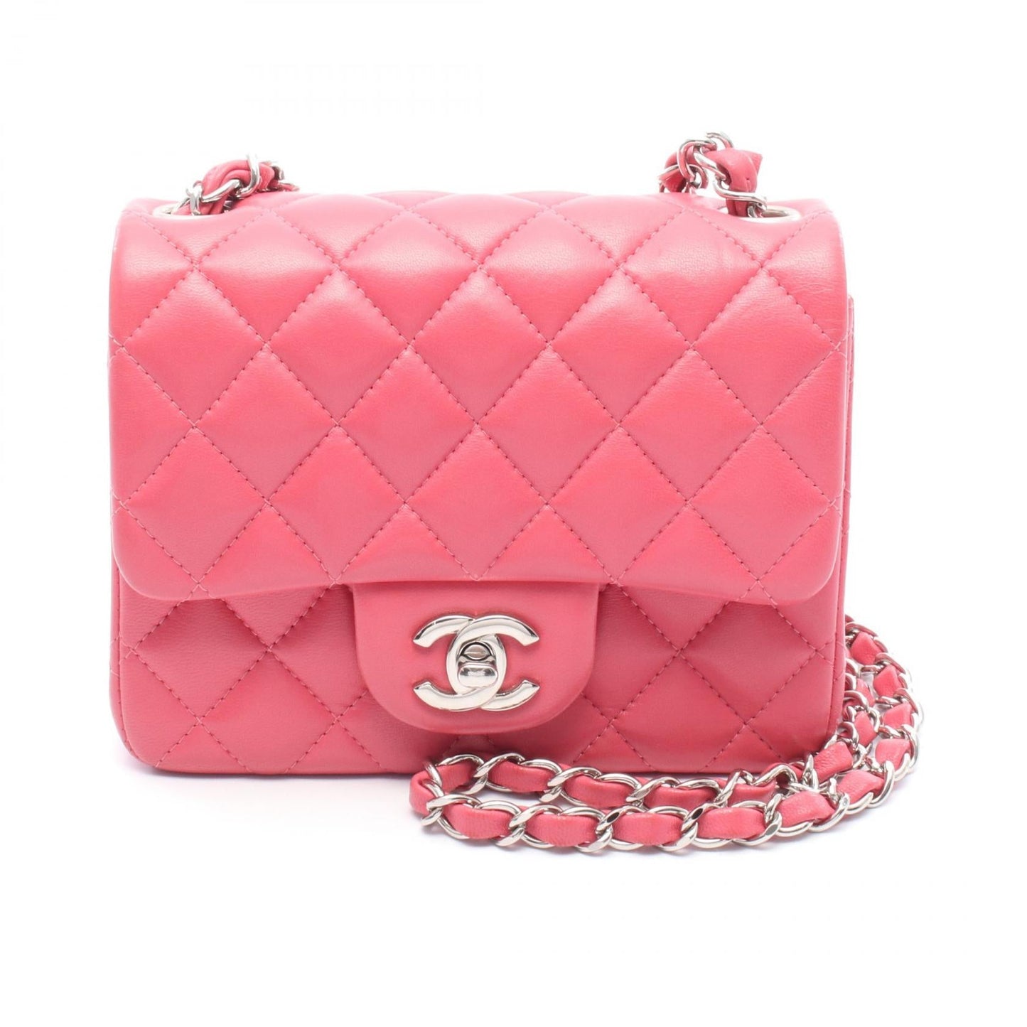 Chanel Mini Matelassé Leather Shoulder Bag