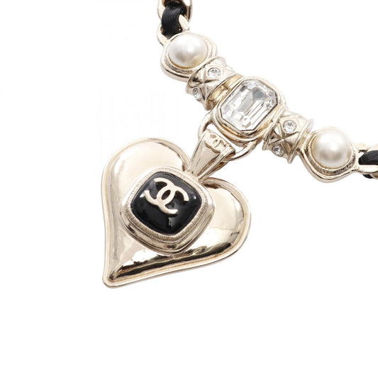 Chanel Coco Mark Heart Necklace
