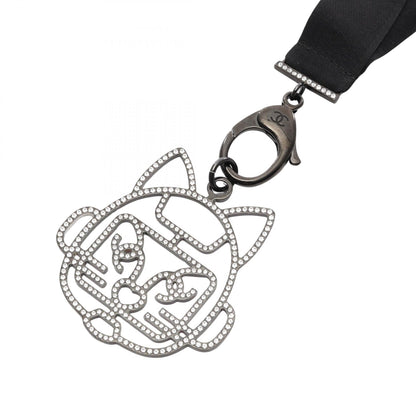 Chanel Coco Mark Cat Robot Necklace
