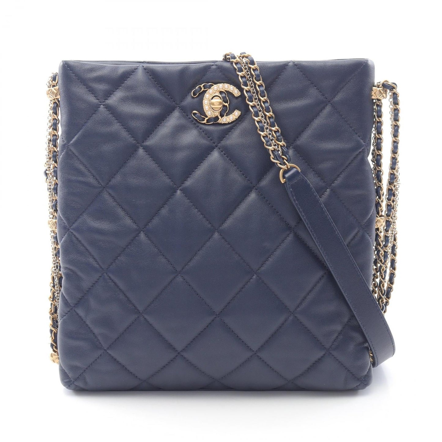 Chanel Matelassé Lambskin Shoulder Bag