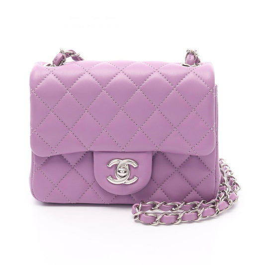 Chanel Mini Matelassé Lambskin Shoulder Bag