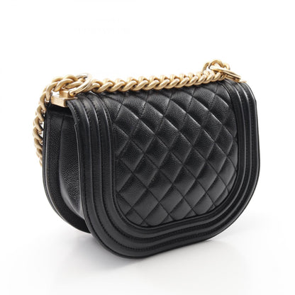 Chanel Boy Chanel Grained Calfskin Shoulder Bag