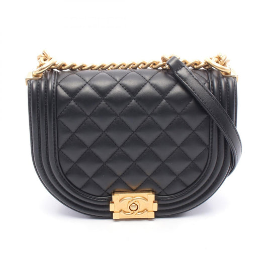 Chanel Boy Chanel Lambskin Shoulder Bag