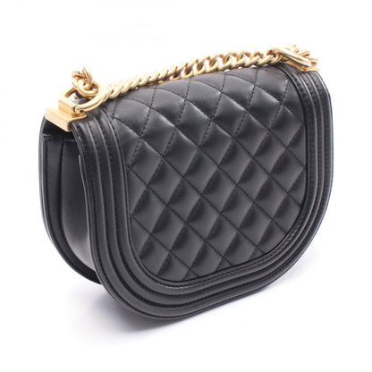 Chanel Boy Chanel Lambskin Shoulder Bag