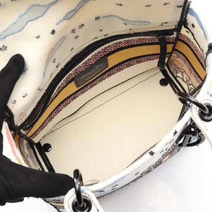 Dior LADY D-LITE Canvas Handbag