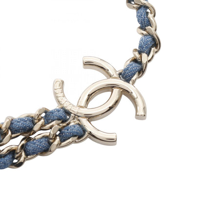 Chanel Coco Mark Denim Belt
