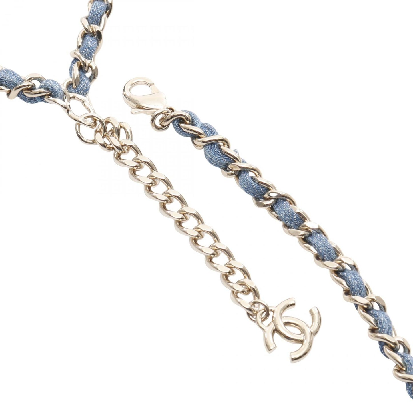 Chanel Coco Mark Denim Belt