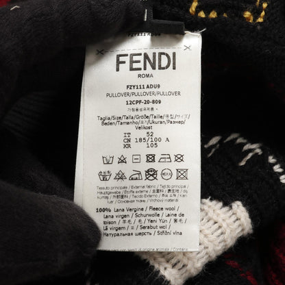 Fendi FF Logo Wool Knitwear