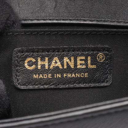 Chanel Boy Chanel Lambskin Shoulder Bag