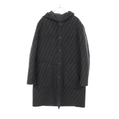 Fendi FF Pattern Wool Outerwear