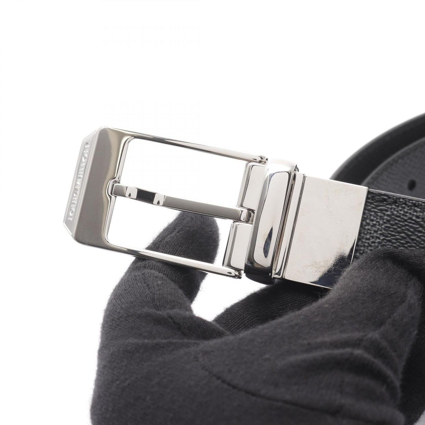 Louis Vuitton Sangle Seattle Damier Graphite Belt