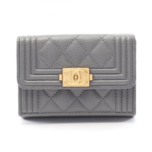 Chanel Boy Chanel Calfskin Wallet