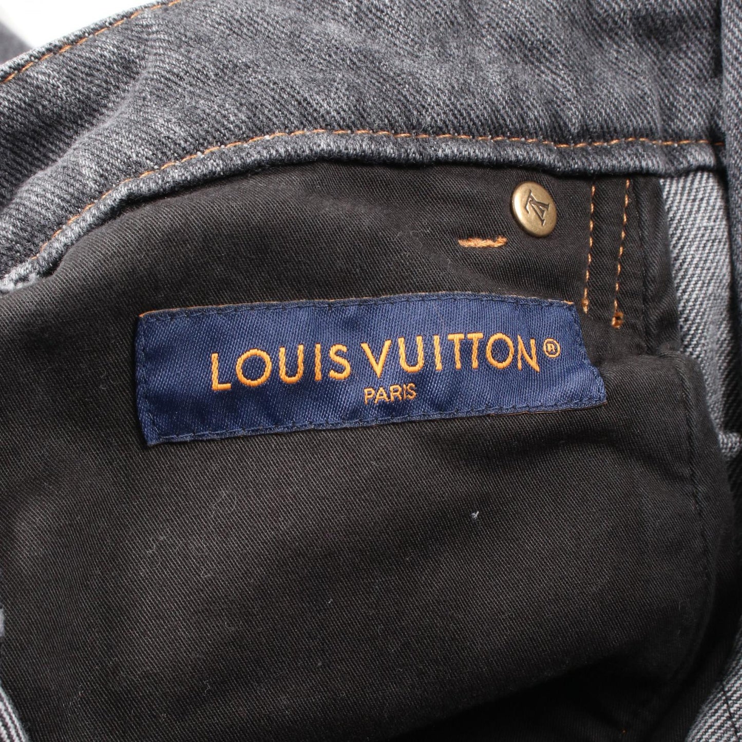 Louis Vuitton Monogram Cotton Denim Pants