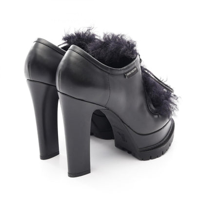 Louis Vuitton Leather Fur Booties