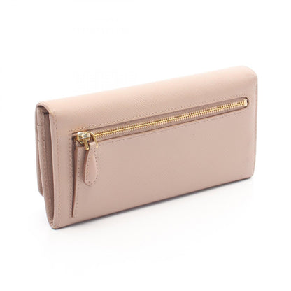 Prada SAFFIANO FIOCCO Saffiano Leather Long Wallet