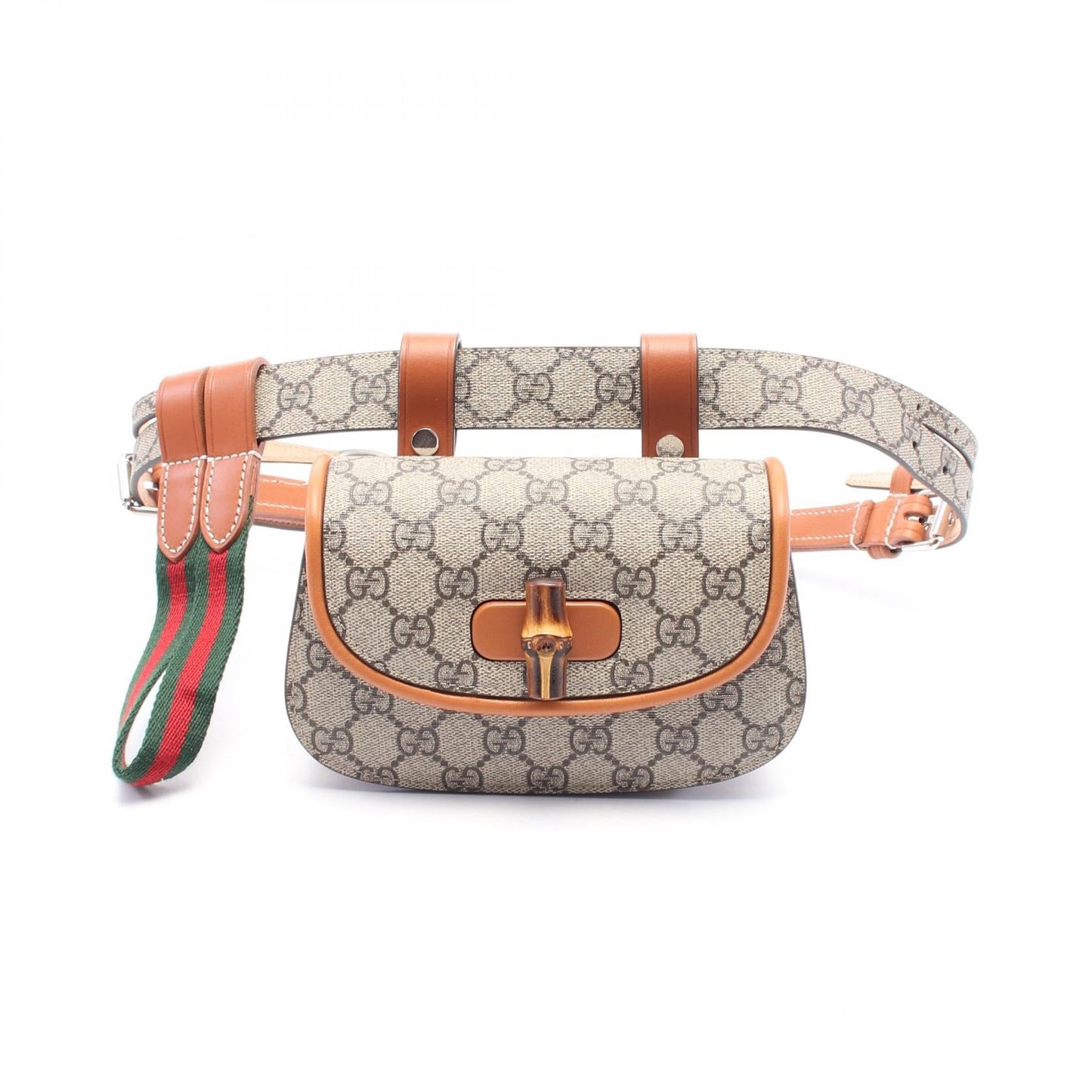 Gucci Bamboo 1947 GG Canvas Belt Bag