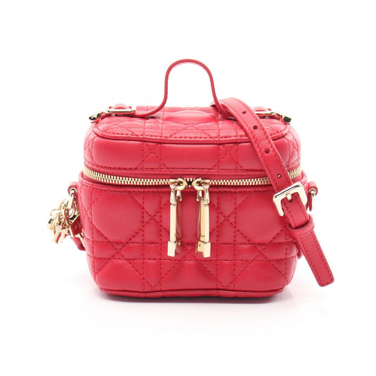 Dior Lady Dior Micro Vanity Leather Handbag