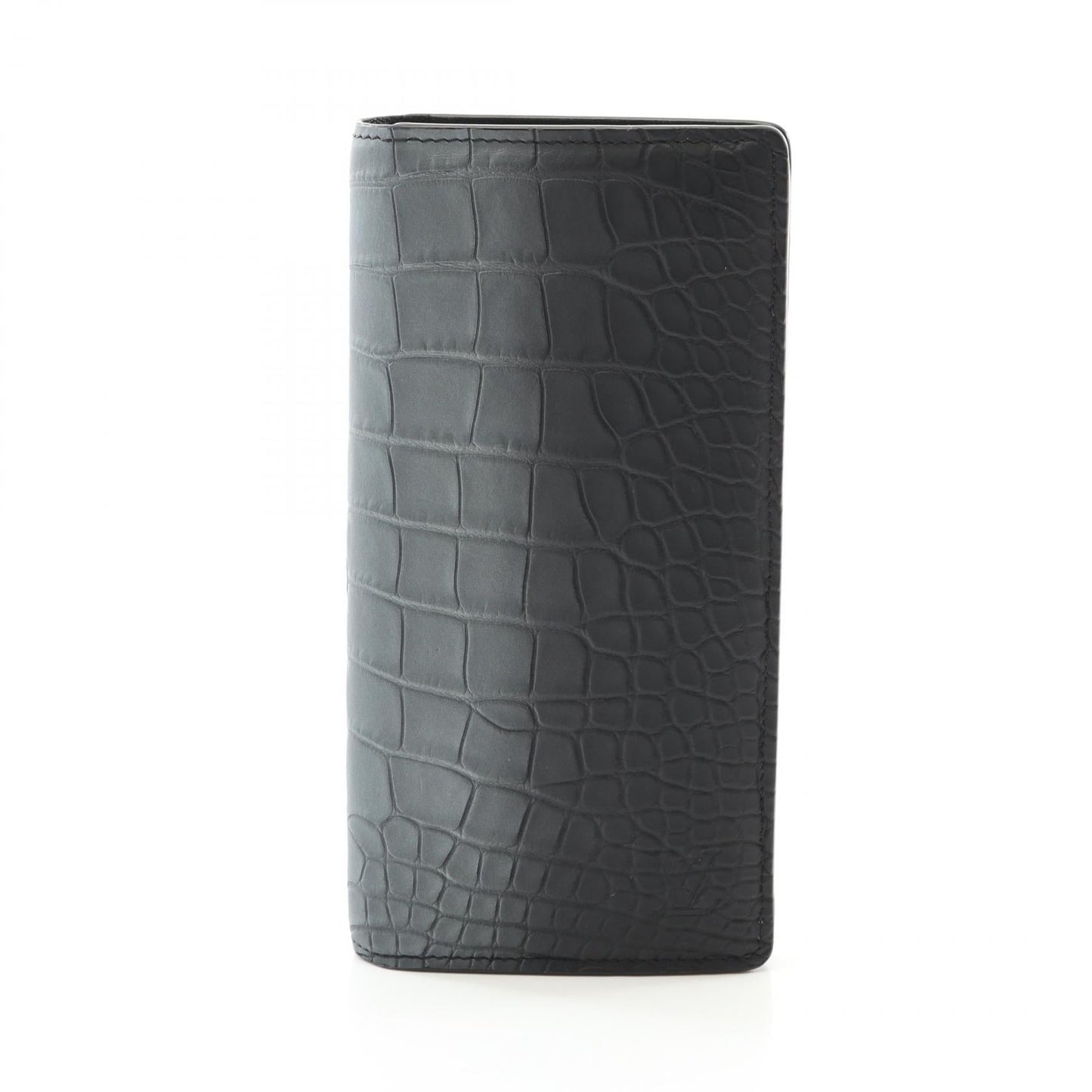 Louis Vuitton Portefeuille Brazza Crocodile Wallet